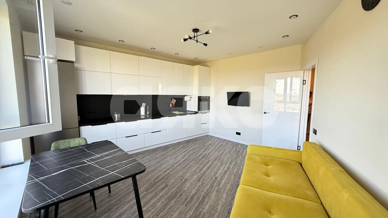 Фото №3: 2-комнатная квартира <span class="whitespace-nowrap">70 м²</span>, <span class="whitespace-nowrap">8/8 эт.</span> - Анапа, Парковый, мкр. ЖК Времена Года, ул. Мирная, 29к6