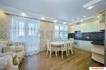 Фото №1: 2-комнатная квартира <span class="whitespace-nowrap">62 м²</span>, <span class="whitespace-nowrap">6/25 эт.</span> - Краснодар, ж/м Пашковский, ул. Бородинская, 152/А