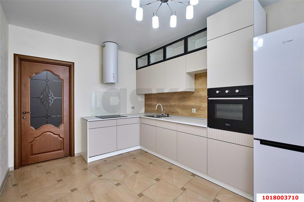 Фото №2: 1-комнатная квартира <span class="whitespace-nowrap">53 м²</span>, <span class="whitespace-nowrap">4/25 эт.</span> - Краснодар, Прикубанский внутригородской округ, Фестивальный, Отделение № 1 совхоза Солнечный, мкр. ЖК Седьмой Континент, ул. Совхозная, 1к7