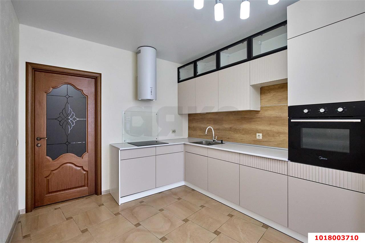 Фото №3: 1-комнатная квартира <span class="whitespace-nowrap">53 м²</span>, <span class="whitespace-nowrap">4/25 эт.</span> - Краснодар, Прикубанский внутригородской округ, Фестивальный, Отделение № 1 совхоза Солнечный, мкр. ЖК Седьмой Континент, ул. Совхозная, 1к7