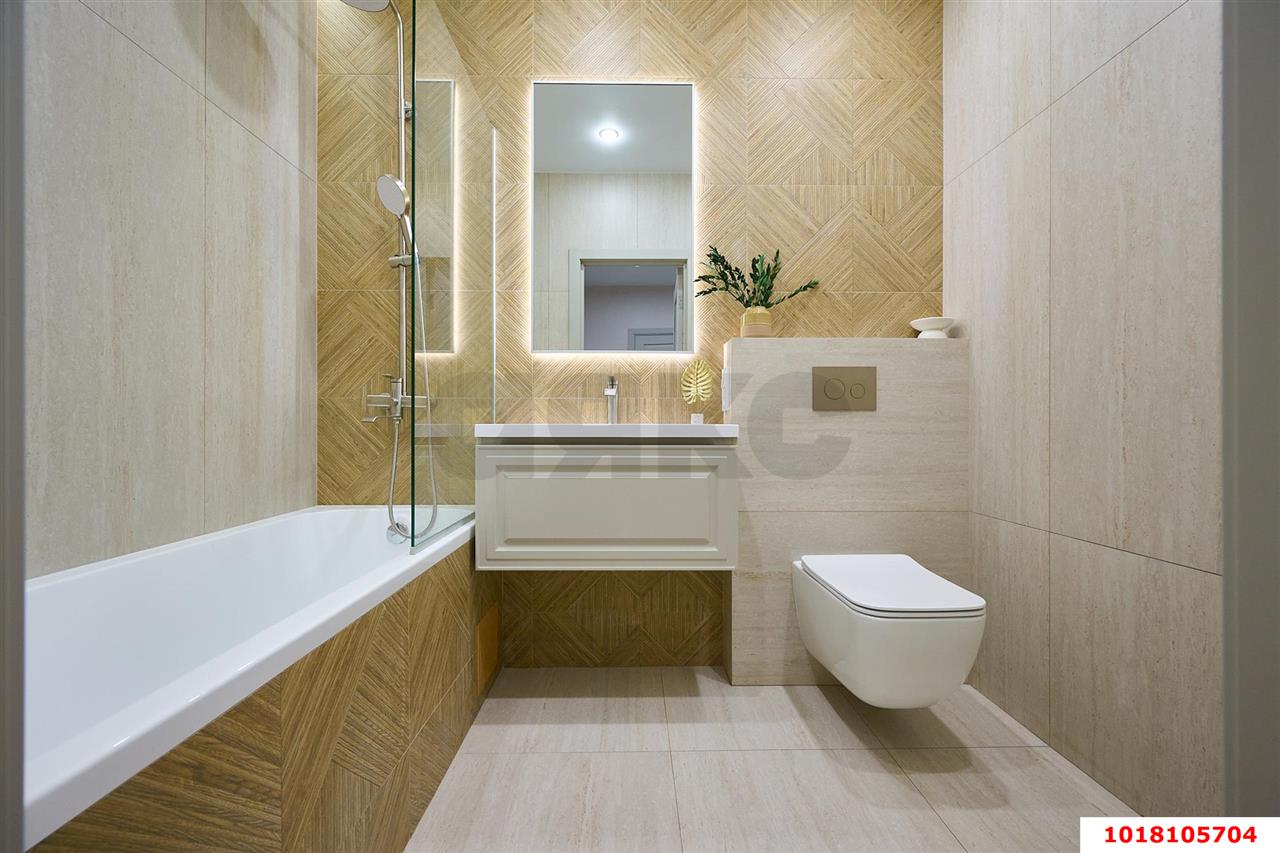 Фото №9: 1-комнатная квартира <span class="whitespace-nowrap">43 м²</span>, <span class="whitespace-nowrap">9/17 эт.</span> - Краснодар, Центральный внутригородской округ, Центральный, мкр. ЖК Большой, ул. Красная, 176лит1/3