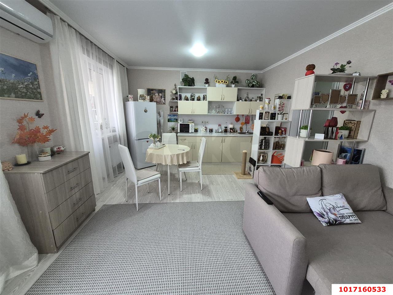 Фото №3: 1-комнатная квартира <span class="whitespace-nowrap">35 м²</span>, <span class="whitespace-nowrap">3/5 эт.</span> - Новая Адыгея, мкр. жилой комплекс Родной Дом, ул. Бжегокайская, 31/9к1