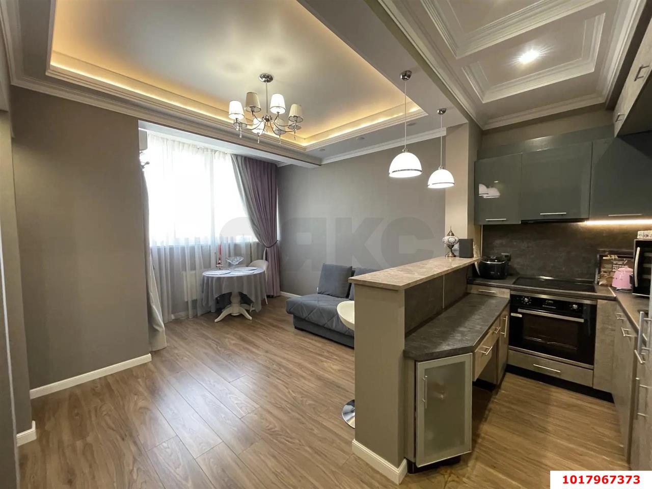 Фото №4: 1-комнатная квартира <span class="whitespace-nowrap">46 м²</span>, <span class="whitespace-nowrap">12/24 эт.</span> - Краснодар, Западный внутригородской округ, мкр. Центральный, ул. Кубанская набережная, 37