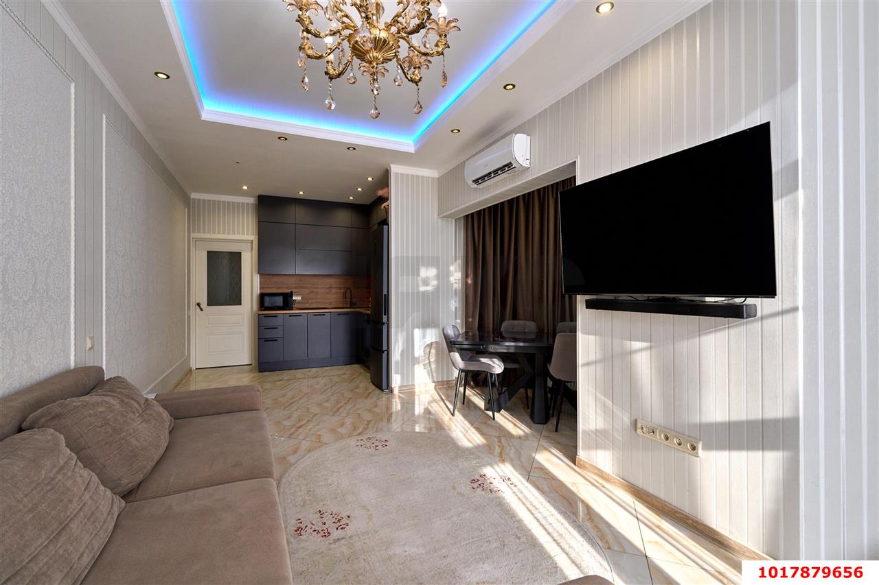 Фото №3: 2-комнатная квартира <span class="whitespace-nowrap">83 м²</span>, <span class="whitespace-nowrap">16/18 эт.</span> - Краснодар, Прикубанский внутригородской округ, мкр. Панорама, ул. имени 40-летия Победы, 174