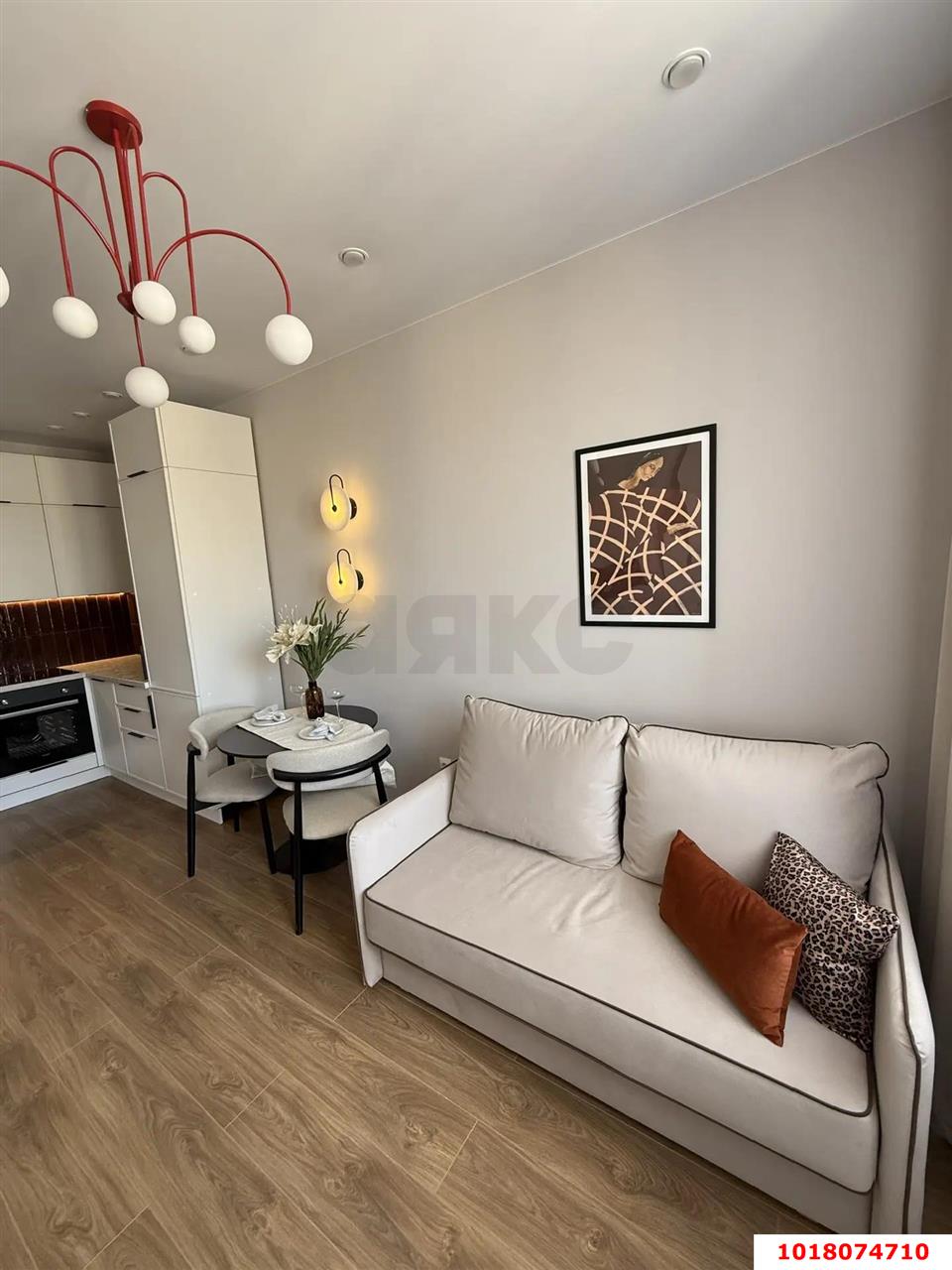 Фото №5: 1-комнатная квартира <span class="whitespace-nowrap">35 м²</span>, <span class="whitespace-nowrap">16/16 эт.</span> - Краснодар, Прикубанский внутригородской округ, мкр. жилой комплекс Ракурс, ул. имени Героя Ростовского, 8к7