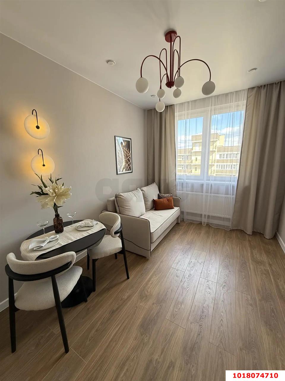 Фото №6: 1-комнатная квартира <span class="whitespace-nowrap">35 м²</span>, <span class="whitespace-nowrap">16/16 эт.</span> - Краснодар, Прикубанский внутригородской округ, мкр. жилой комплекс Ракурс, ул. имени Героя Ростовского, 8к7