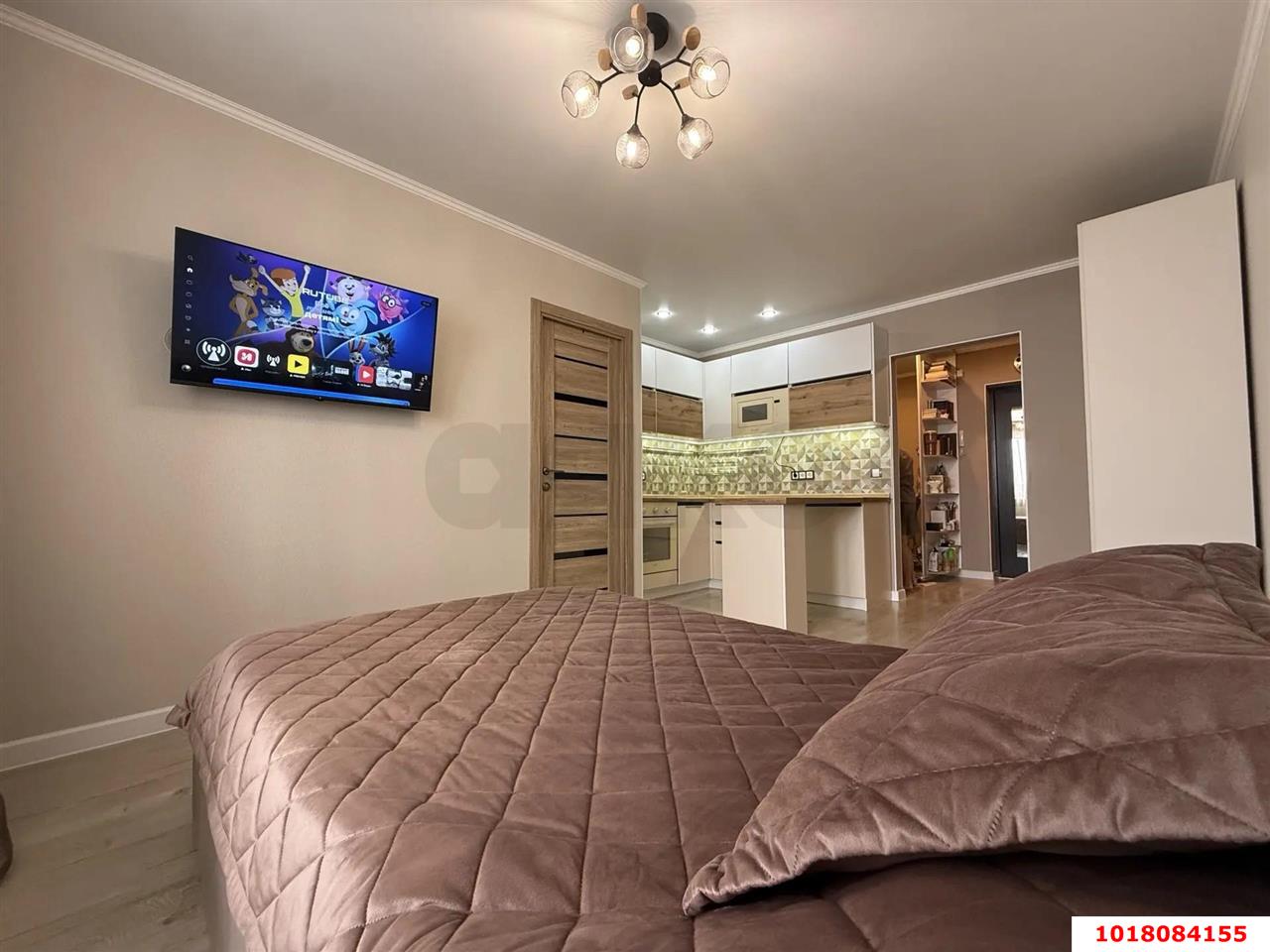 Фото №6: 1-комнатная квартира <span class="whitespace-nowrap">44 м²</span>, <span class="whitespace-nowrap">17/17 эт.</span> - Краснодар, Прикубанский внутригородской округ, Музыкальный, ЖК Времена Года, мкр. имени Петра Метальникова, ул. Петра Метальникова, 5к1