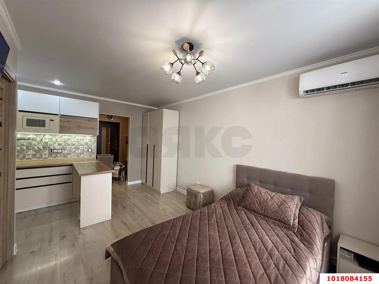 Фото №5: 1-комнатная квартира <span class="whitespace-nowrap">44 м²</span>, <span class="whitespace-nowrap">17/17 эт.</span> - Краснодар, Прикубанский внутригородской округ, Музыкальный, ЖК Времена Года, мкр. имени Петра Метальникова, ул. Петра Метальникова, 5к1