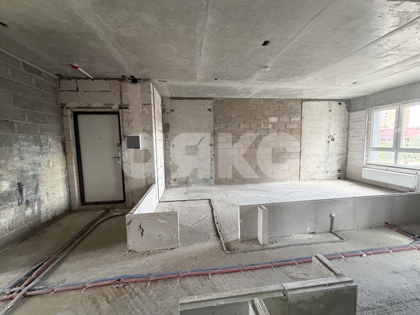 Фото №8: 2-комнатная квартира <span class="whitespace-nowrap">58 м²</span>, <span class="whitespace-nowrap">2/16 эт.</span> - Раменское, Северный, мкр. ЖК Десятка, ул. Семейная, 7