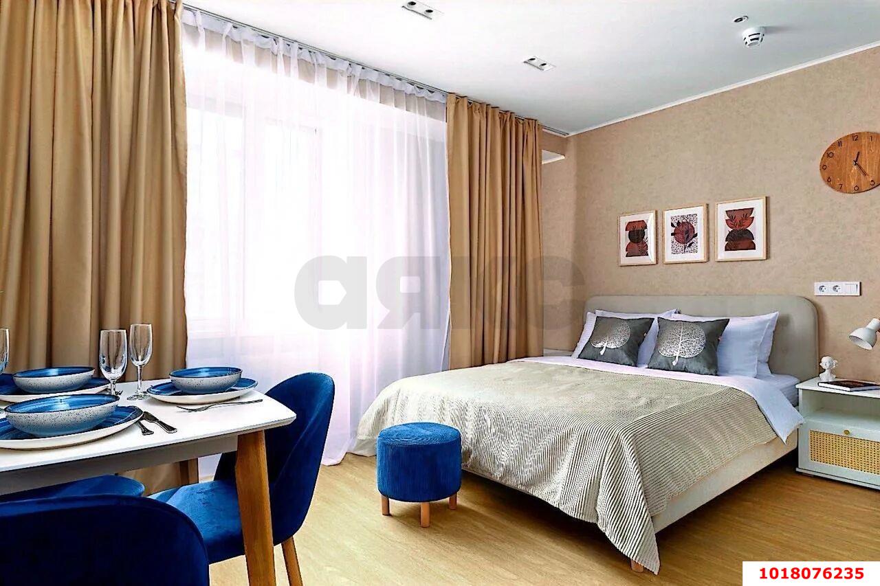 Фото №6: Апартаменты <span class="whitespace-nowrap">26 м²</span>, <span class="whitespace-nowrap">11/16 эт.</span> - Краснодар, Карасунский внутригородской округ, Хлопчато-бумажный Комбинат, мкр. жилой комплекс Гранд Пэлэс, ул. Уральская, 75/6