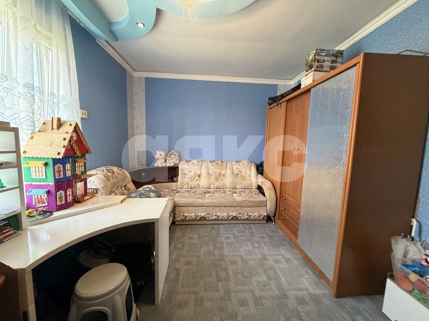 Фото №1: 2-комнатная квартира <span class="whitespace-nowrap">43 м²</span>, <span class="whitespace-nowrap">1/1 эт.</span> - Комсомольский, ул. Пионерская, 7