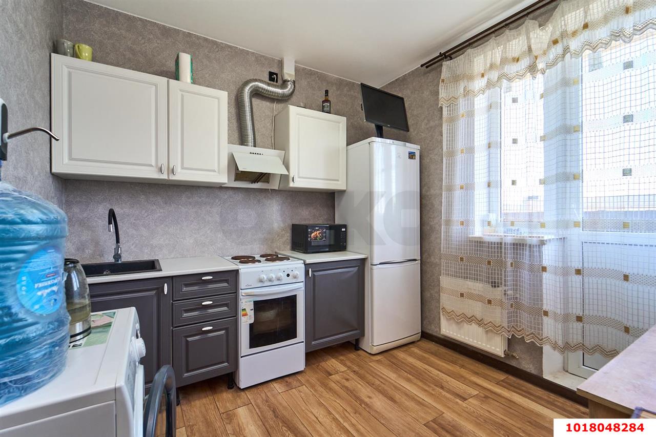 Фото №1: 1-комнатная квартира <span class="whitespace-nowrap">30 м²</span>, <span class="whitespace-nowrap">4/9 эт.</span> - Краснодар, Прикубанский внутригородской округ, мкр. жилой комплекс Дыхание, ул. Лётчика Позднякова, 2к2