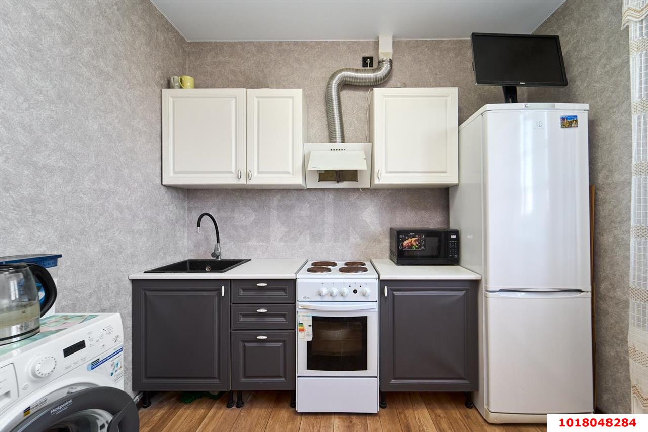 Фото №3: 1-комнатная квартира <span class="whitespace-nowrap">30 м²</span>, <span class="whitespace-nowrap">4/9 эт.</span> - Краснодар, Прикубанский внутригородской округ, мкр. жилой комплекс Дыхание, ул. Лётчика Позднякова, 2к2