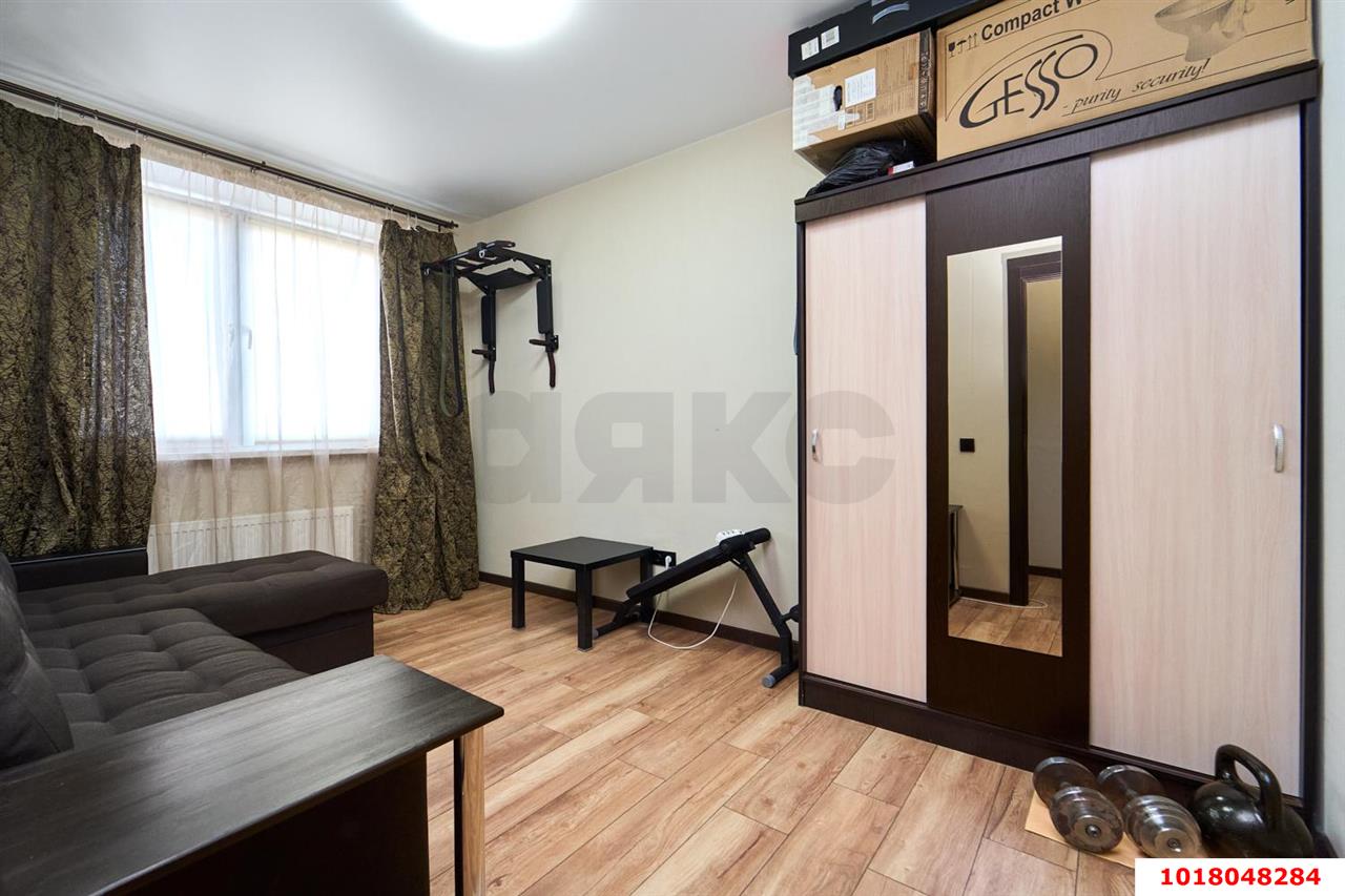 Фото №8: 1-комнатная квартира <span class="whitespace-nowrap">30 м²</span>, <span class="whitespace-nowrap">4/9 эт.</span> - Краснодар, Прикубанский внутригородской округ, мкр. жилой комплекс Дыхание, ул. Лётчика Позднякова, 2к2