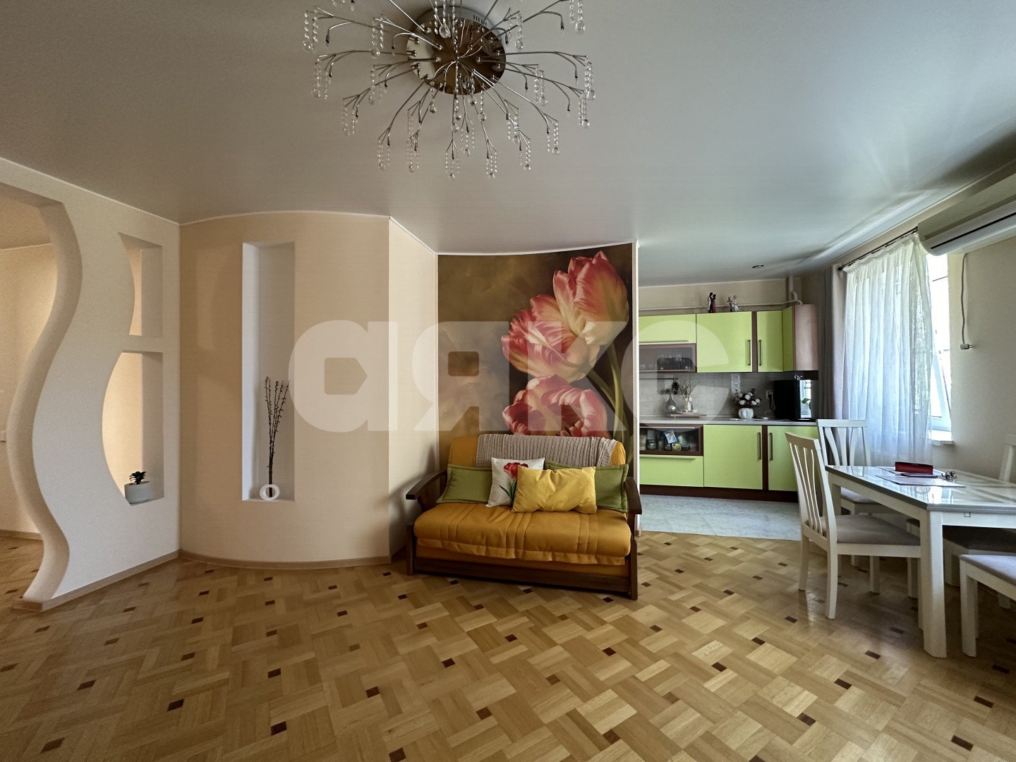 Фото №2: 3-комнатная квартира <span class="whitespace-nowrap">110 м²</span>, <span class="whitespace-nowrap">1/7 эт.</span> - Анапа, ул. Краснозелёных, 29/12
