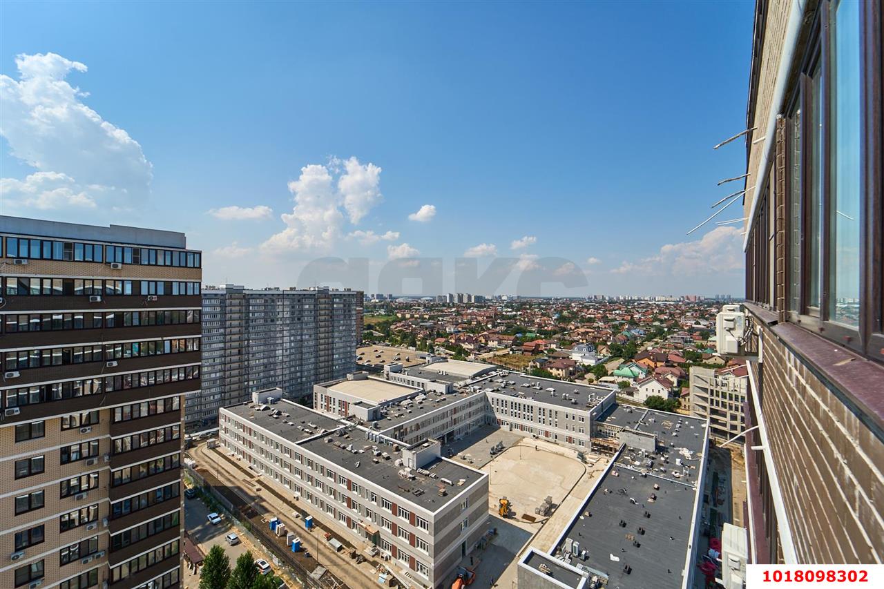Фото №14: 1-комнатная квартира <span class="whitespace-nowrap">40 м²</span>, <span class="whitespace-nowrap">18/19 эт.</span> - Краснодар, Прикубанский внутригородской округ, имени Петра Метальникова, мкр. ЖК Победный, ул. Евгении Жигуленко, 13