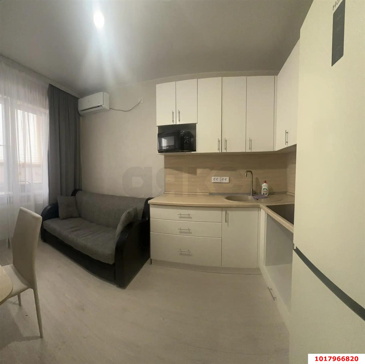 Фото №4: 1-комнатная квартира <span class="whitespace-nowrap">40 м²</span>, <span class="whitespace-nowrap">3/16 эт.</span> - Краснодар, Прикубанский внутригородской округ, Восточный, мкр. жилой комплекс Квартал № 6, ул. имени Героя Советского Союза Николая Воробьёва, 15