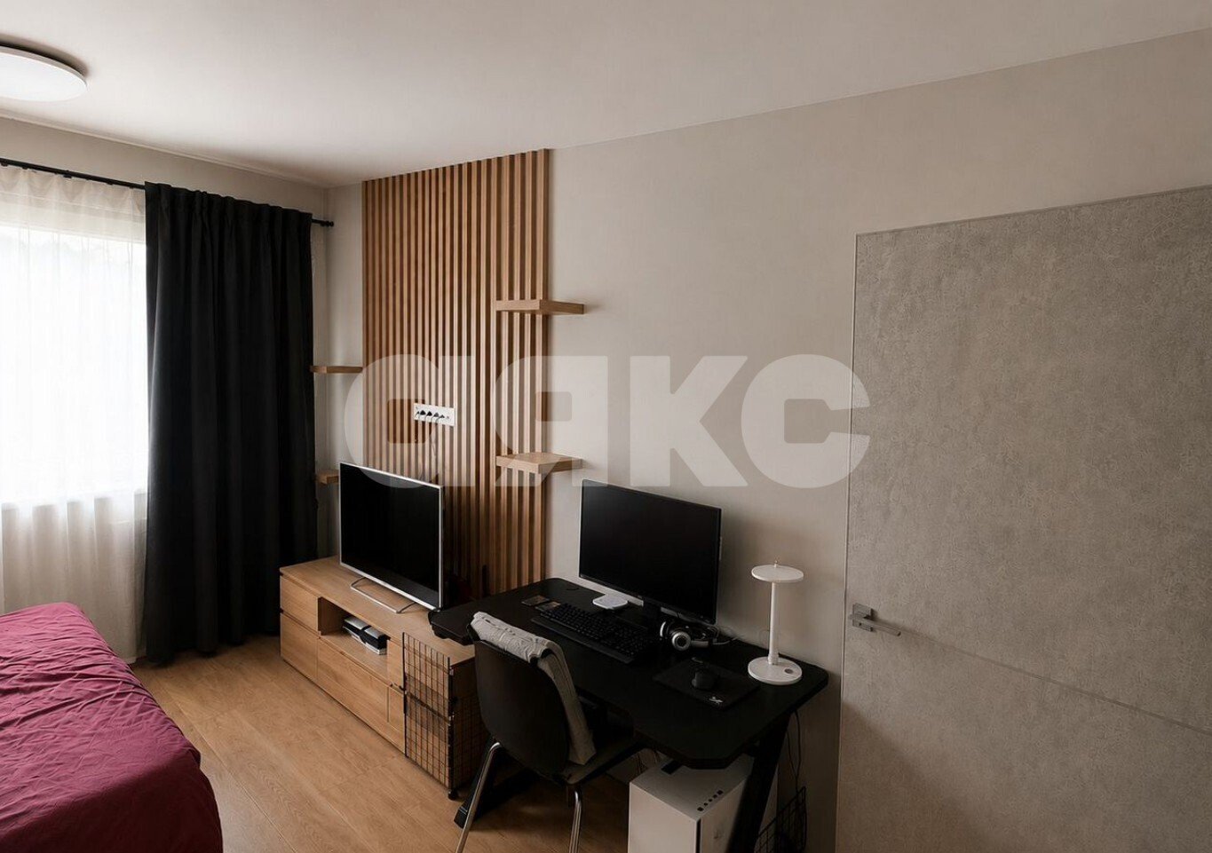 Фото №2: 1-комнатная квартира <span class="whitespace-nowrap">49 м²</span>, <span class="whitespace-nowrap">16/17 эт.</span> - Раменское, Залинейный, мкр. ЖК Парк на Фабричной, ул. Высоковольтная, 22