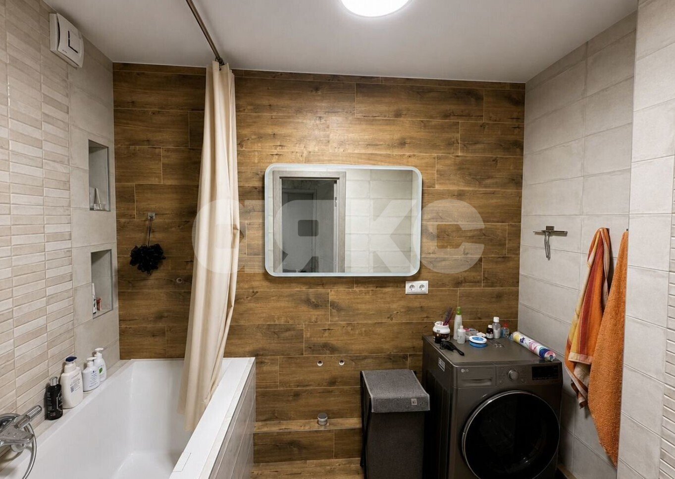 Фото №9: 1-комнатная квартира <span class="whitespace-nowrap">49 м²</span>, <span class="whitespace-nowrap">16/17 эт.</span> - Раменское, Залинейный, мкр. ЖК Парк на Фабричной, ул. Высоковольтная, 22