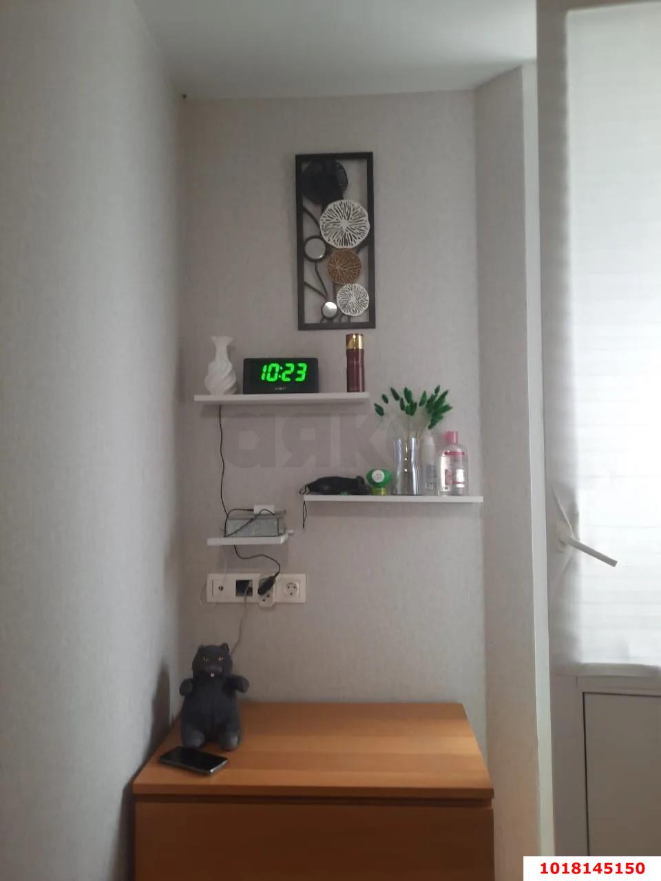 Фото №2: Студия <span class="whitespace-nowrap">12 м²</span>, <span class="whitespace-nowrap">1/12 эт.</span> - Краснодар, Прикубанский внутригородской округ, Славянский, мкр. Светлоград, ул. Красных Партизан, 1/3к7