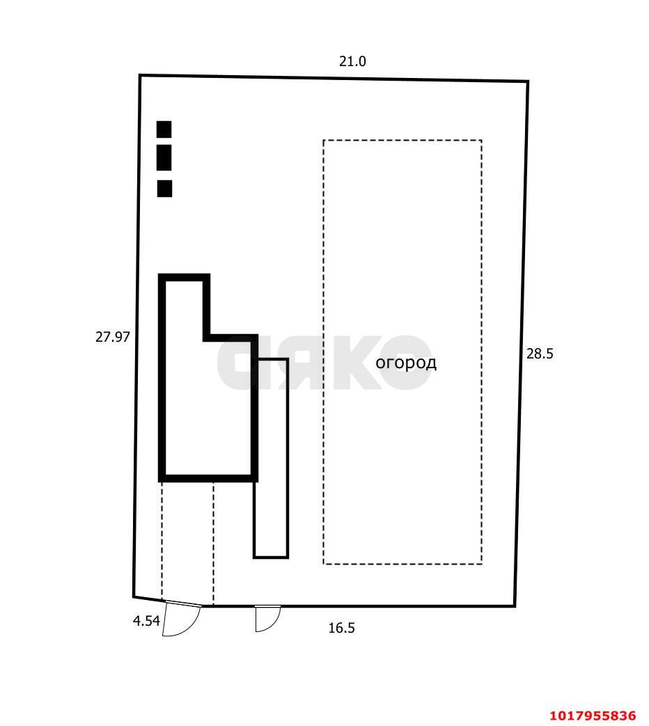 Фото №16: Дом <span class="whitespace-nowrap">45 м²</span> <span class="whitespace-nowrap">+ 6 сот.</span>, <span class="whitespace-nowrap">1 эт.</span> - № 7, мкр. Прикубанский внутригородской округ, пр-д 3-й Строительный, 22