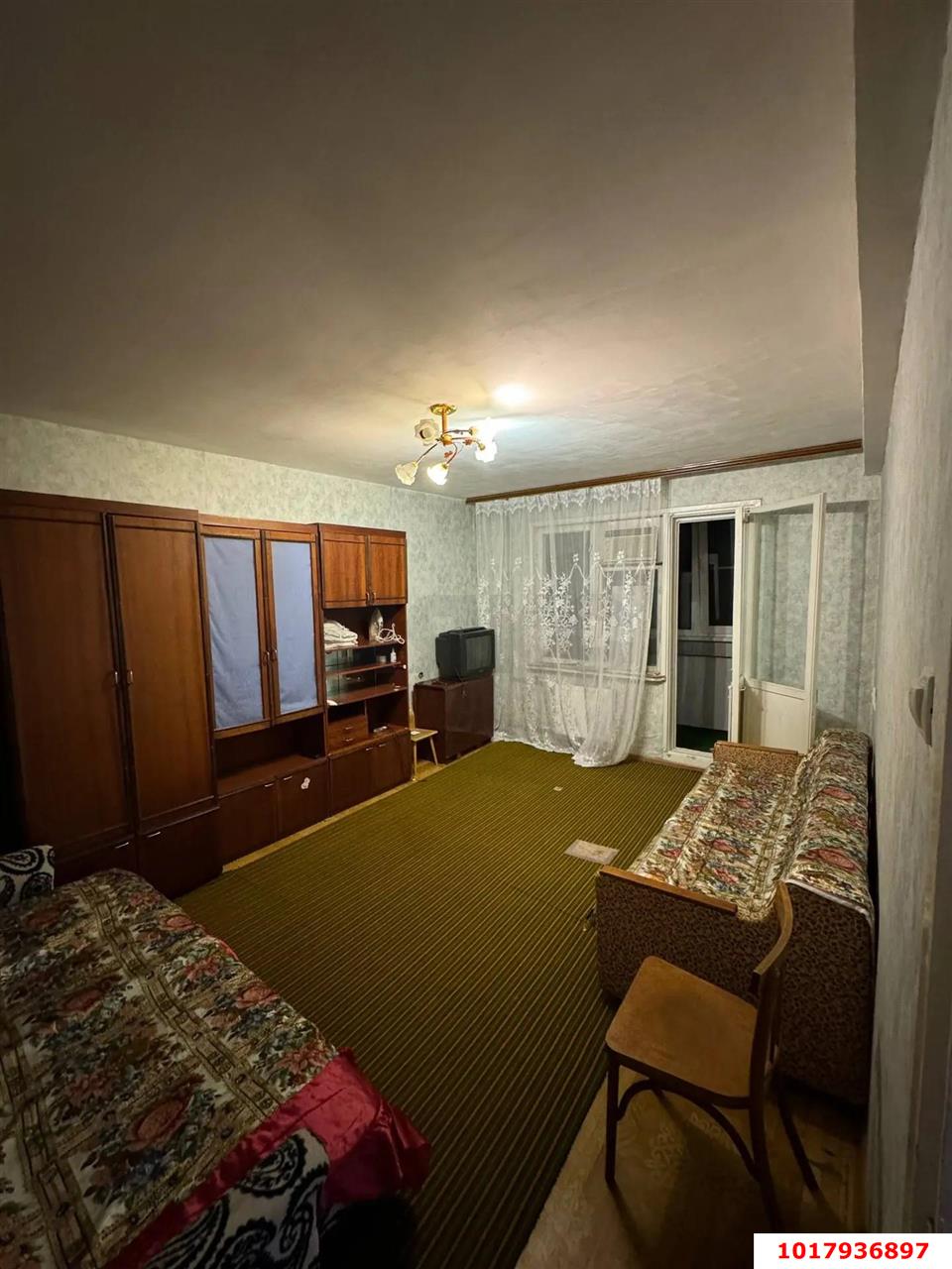 Фото №2: 2-комнатная квартира <span class="whitespace-nowrap">50 м²</span>, <span class="whitespace-nowrap">1/9 эт.</span> - Краснодар, Карасунский внутригородской округ, мкр. Комсомольский, ул. Уральская, 174