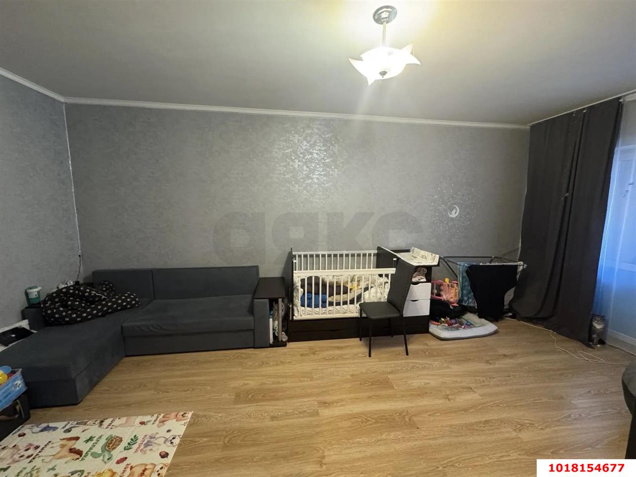 Фото №3: 1-комнатная квартира <span class="whitespace-nowrap">46 м²</span>, <span class="whitespace-nowrap">1/4 эт.</span> - Яблоновский, мкр. ЖК Гагарина, ул. Гагарина, 155к3