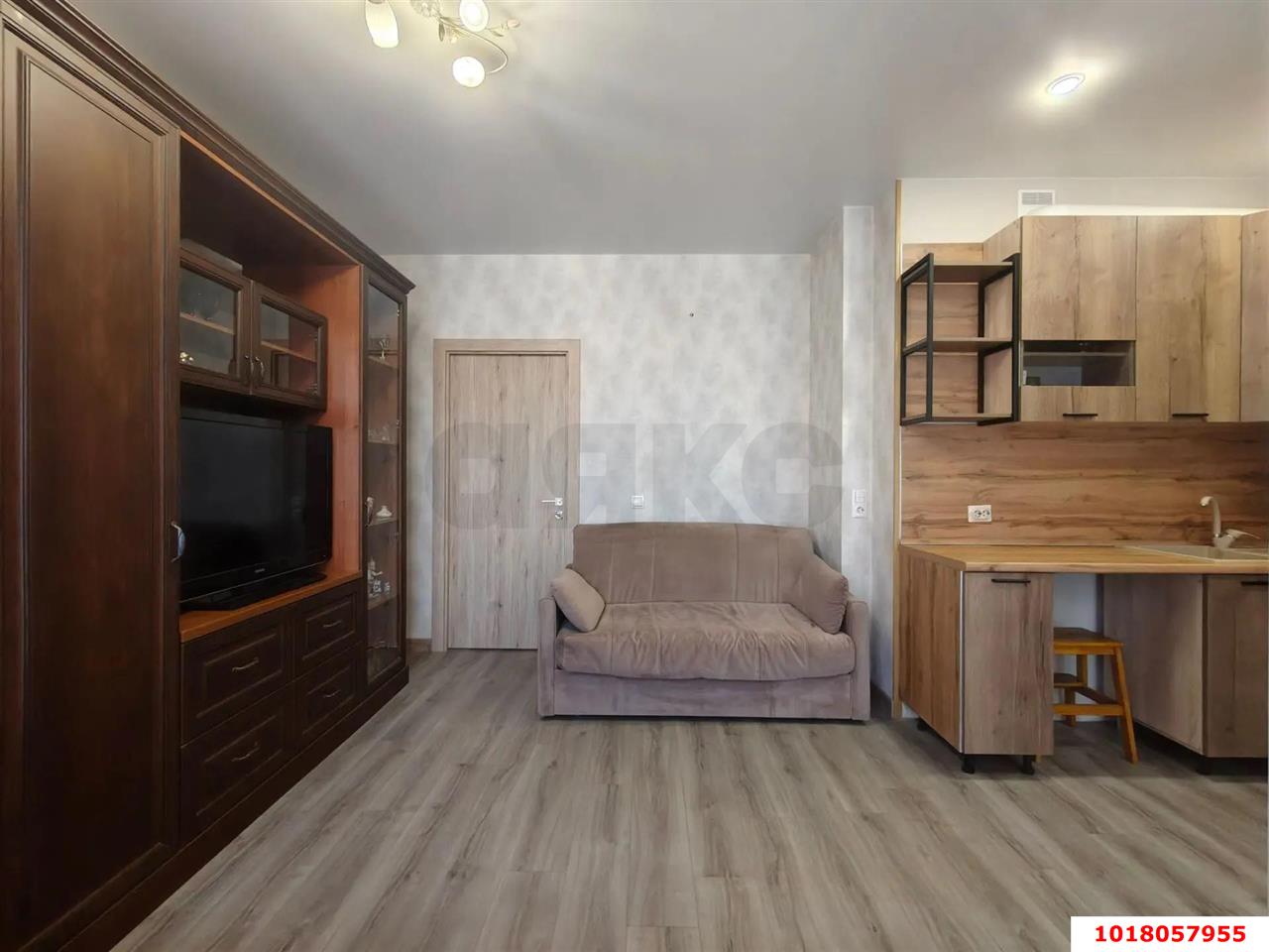 Фото №4: 1-комнатная квартира <span class="whitespace-nowrap">45 м²</span>, <span class="whitespace-nowrap">9/16 эт.</span> - Краснодар, Прикубанский внутригородской округ, Панорама, мкр. ЖК Перспектива, ул. Героев-Разведчиков, 8к3