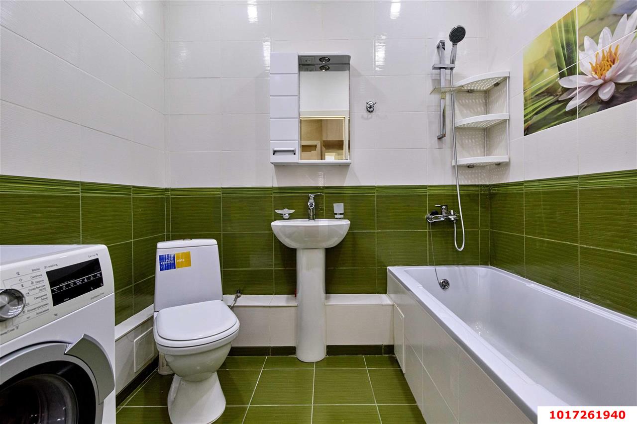 Фото №9: 1-комнатная квартира <span class="whitespace-nowrap">40 м²</span>, <span class="whitespace-nowrap">6/22 эт.</span> - Краснодар, Прикубанский внутригородской округ, мкр. ЖК Губернский, ул. им. Героя Яцкова И.В., 9к3
