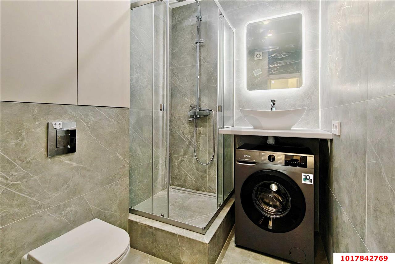 Фото №12: 2-комнатная квартира <span class="whitespace-nowrap">51 м²</span>, <span class="whitespace-nowrap">11/24 эт.</span> - Краснодар, Прикубанский внутригородской округ, мкр. жилой комплекс Свобода, ул. Домбайская, 55к8