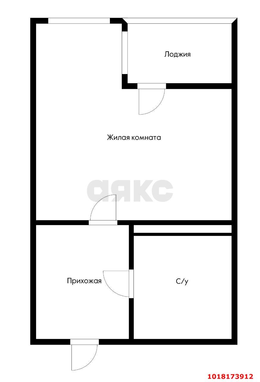 Фото №6: Студия <span class="whitespace-nowrap">26 м²</span>, <span class="whitespace-nowrap">19/24 эт.</span> - Краснодар, Прикубанский внутригородской округ, ЖК Славянка, мкр. Славянский, ул. Заполярная, 39к6