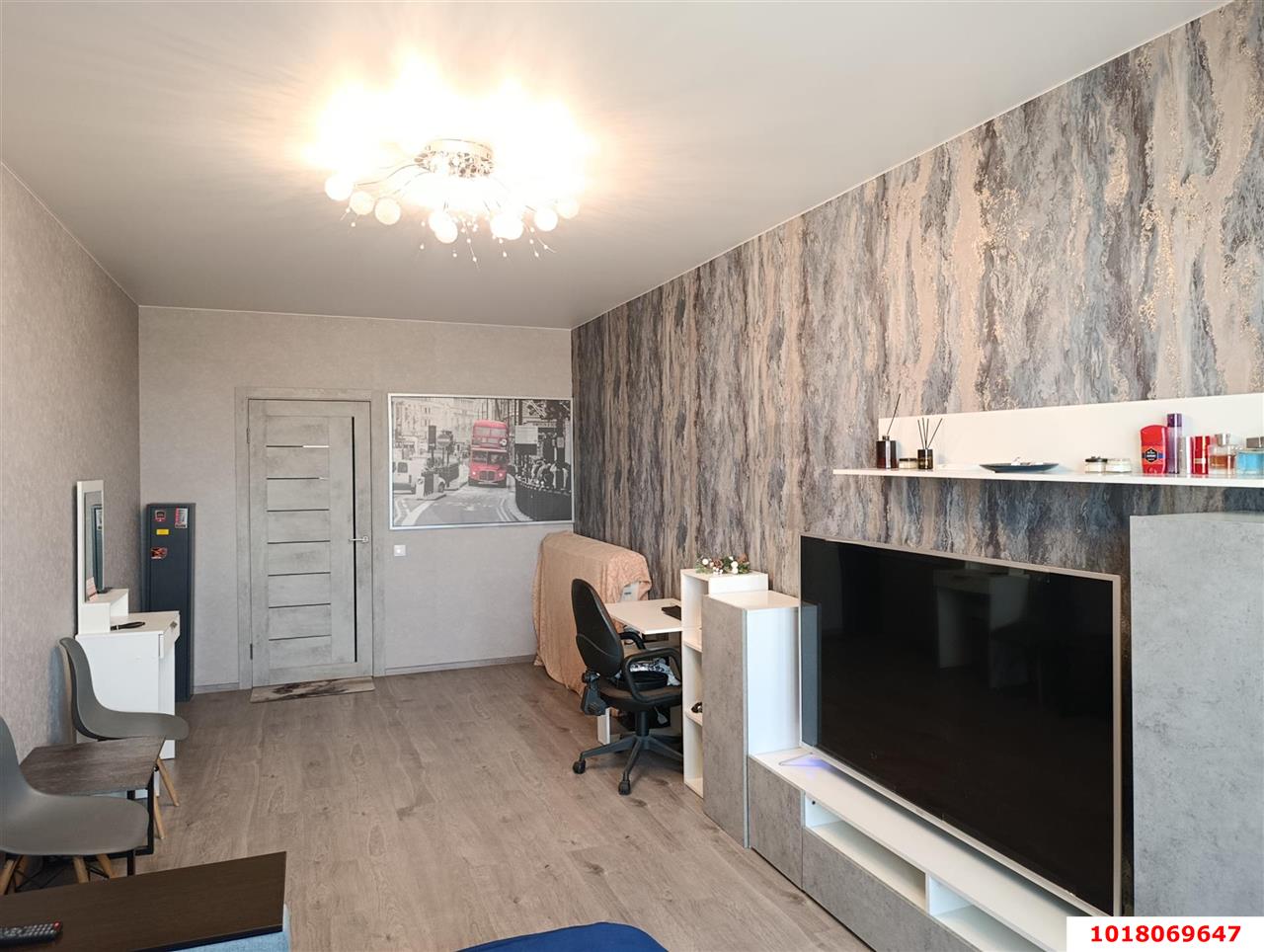 Фото №5: 1-комнатная квартира <span class="whitespace-nowrap">50 м²</span>, <span class="whitespace-nowrap">12/16 эт.</span> - Краснодар, Прикубанский внутригородской округ, мкр. 9-й километр, ул. Ярославская, 113к1