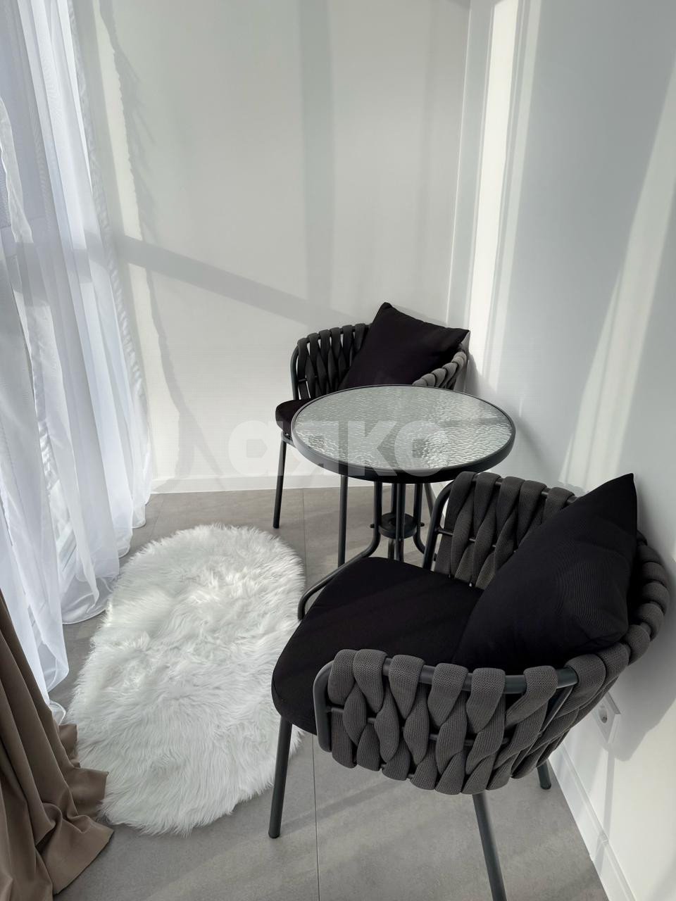 Фото №10: 2-комнатная квартира <span class="whitespace-nowrap">62 м²</span>, <span class="whitespace-nowrap">2/14 эт.</span> - Анапа, Парковый, мкр. ЖК Чёрное Море, ул. Анапское шоссе, 32к6