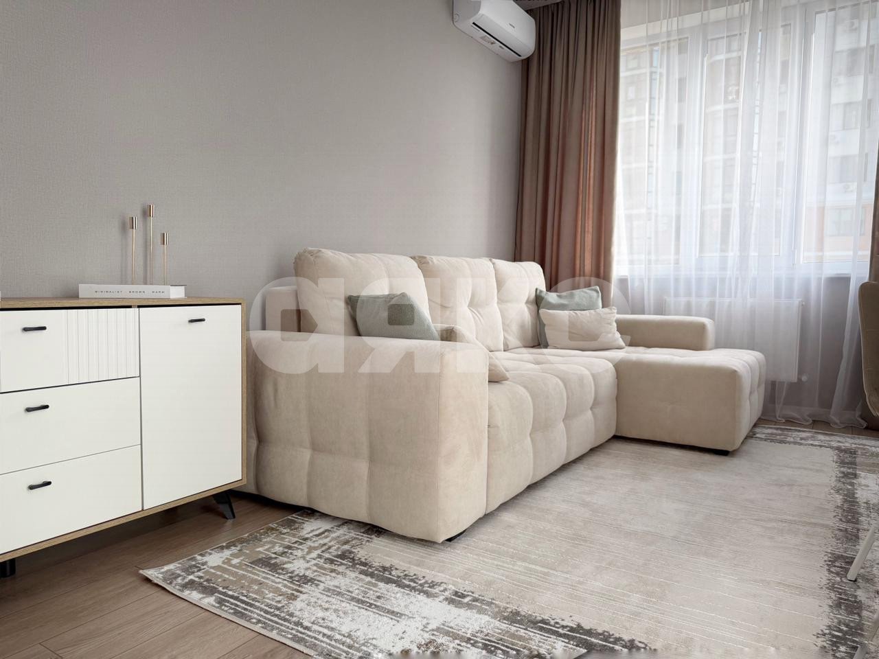 Фото №2: 2-комнатная квартира <span class="whitespace-nowrap">62 м²</span>, <span class="whitespace-nowrap">2/14 эт.</span> - Анапа, Парковый, мкр. ЖК Чёрное Море, ул. Анапское шоссе, 32к6