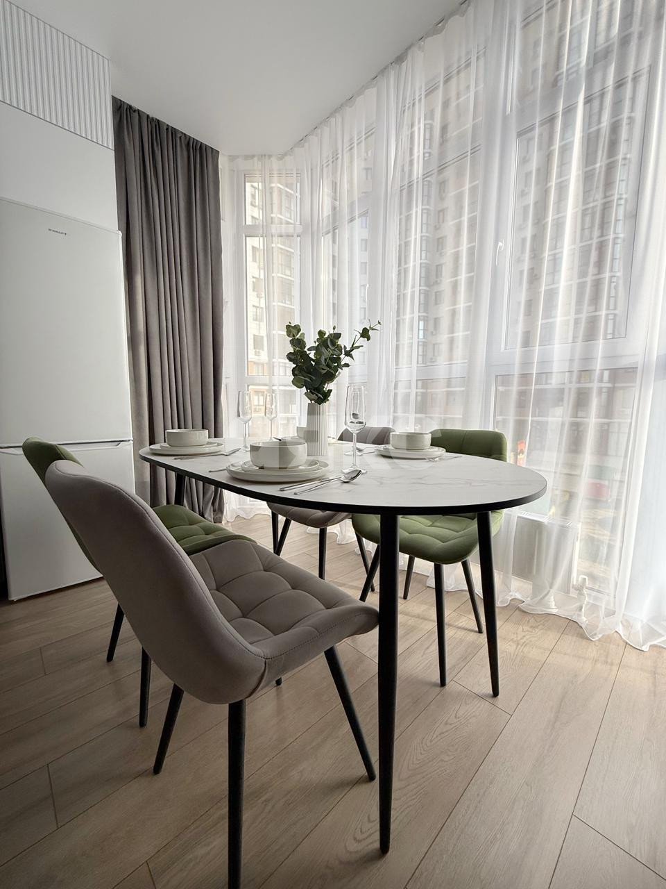 Фото №6: 2-комнатная квартира <span class="whitespace-nowrap">62 м²</span>, <span class="whitespace-nowrap">2/14 эт.</span> - Анапа, Парковый, мкр. ЖК Чёрное Море, ул. Анапское шоссе, 32к6