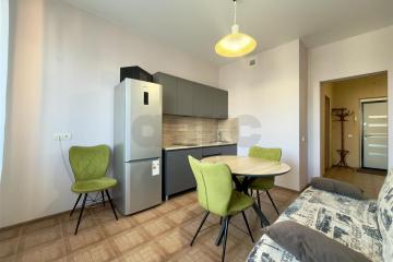 Фото №1: 1-комнатная квартира <span class="whitespace-nowrap">48 м²</span>, <span class="whitespace-nowrap">12/17 эт.</span> - Краснодар, мкр. Солнечный, ул. Архитектора Ишунина, 9/1