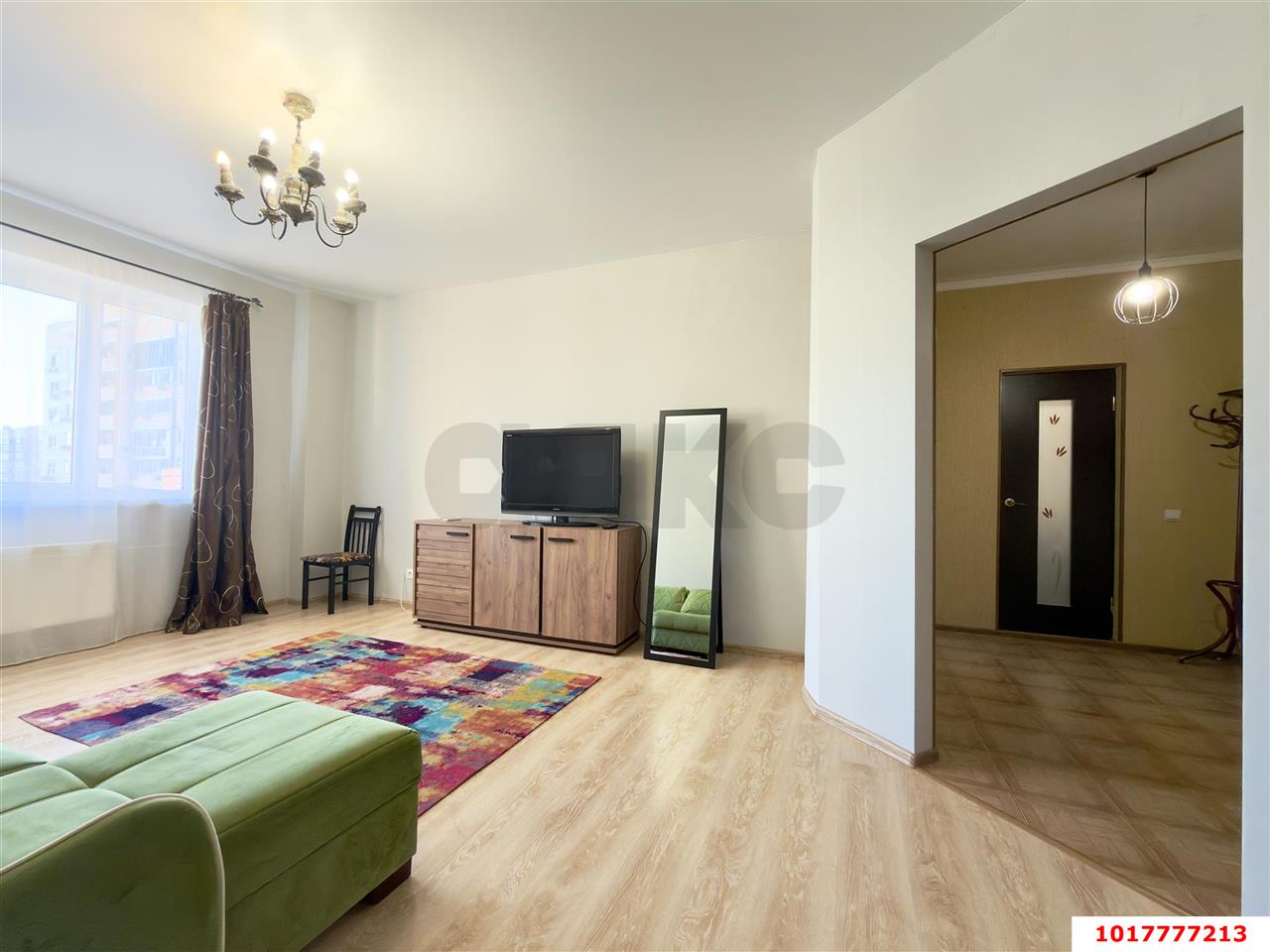 Фото №5: 1-комнатная квартира <span class="whitespace-nowrap">52 м²</span>, <span class="whitespace-nowrap">12/17 эт.</span> - Краснодар, Прикубанский внутригородской округ, Фестивальный, мкр. Солнечный, ул. Архитектора Ишунина, 9/1