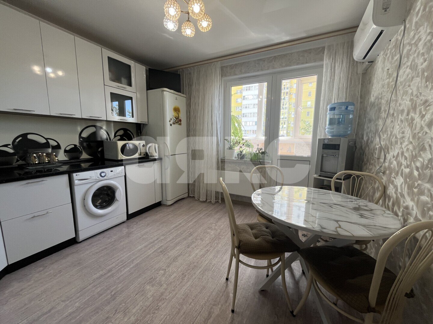 Фото №5: 2-комнатная квартира <span class="whitespace-nowrap">64 м²</span>, <span class="whitespace-nowrap">1/16 эт.</span> - Анапа, Горгиппия, мкр. ЖК Горгиппия Морская, ул. Ленина, 233