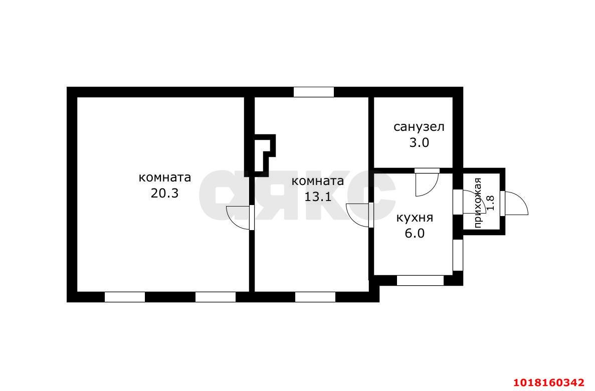 Фото №13: Дом <span class="whitespace-nowrap">42 м²</span> <span class="whitespace-nowrap">+ 92.6 сот.</span>, <span class="whitespace-nowrap">1 эт.</span> - Вишняки, ул. Дорожная, 2