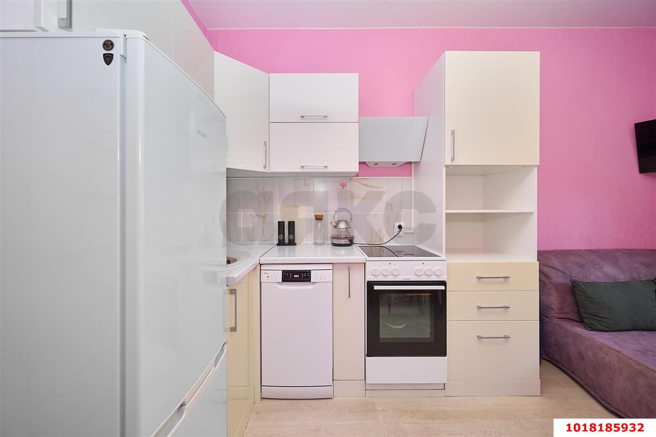 Фото №6: 1-комнатная квартира <span class="whitespace-nowrap">39 м²</span>, <span class="whitespace-nowrap">21/24 эт.</span> - Краснодар, Прикубанский внутригородской округ, мкр. ЖК Мечта, ул. им. Героя Яцкова И.В., 1/10