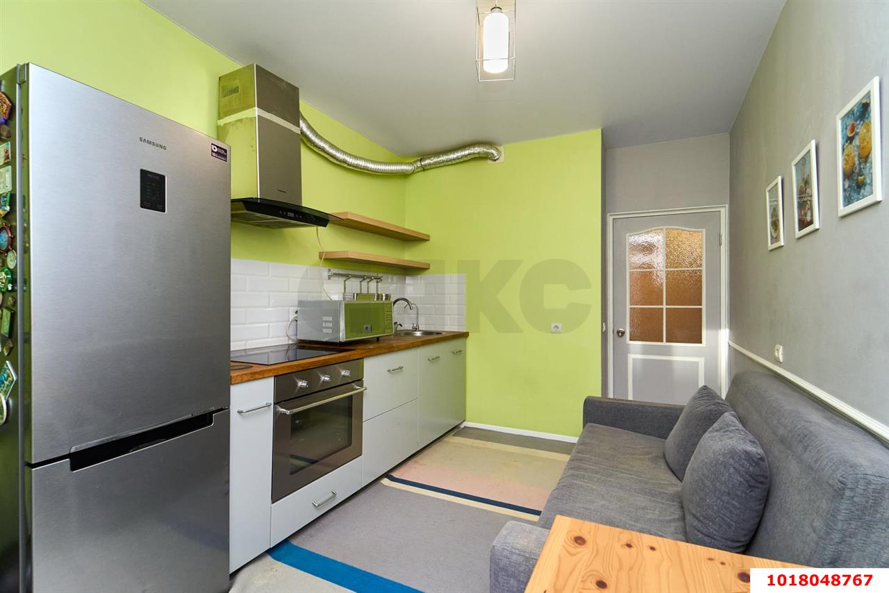 Фото №2: 1-комнатная квартира <span class="whitespace-nowrap">40 м²</span>, <span class="whitespace-nowrap">6/10 эт.</span> - Краснодар, Прикубанский внутригородской округ, Фестивальный, мкр. Солнечный, ул. имени Симиренко, 16