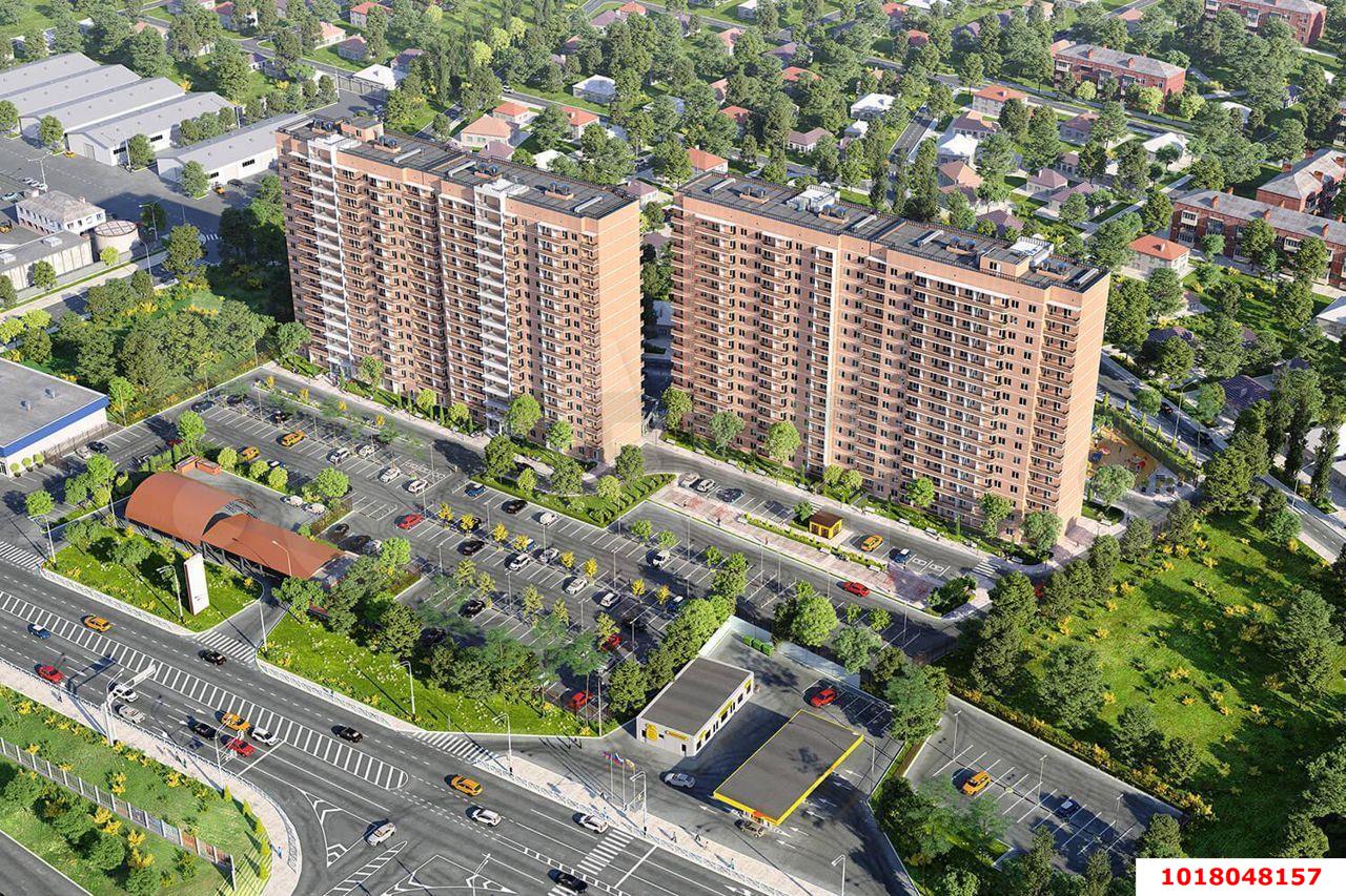 Фото №10: 1-комнатная квартира <span class="whitespace-nowrap">35 м²</span>, <span class="whitespace-nowrap">10/16 эт.</span> - Краснодар, Прикубанский внутригородской округ, мкр. Горхутор, ул. имени Дзержинского, 110