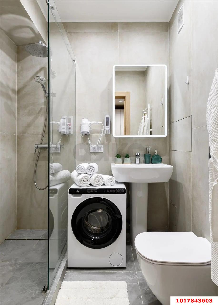 Фото №15: Апартаменты <span class="whitespace-nowrap">28 м²</span>, <span class="whitespace-nowrap">13/16 эт.</span> - Краснодар, Карасунский внутригородской округ, Хлопчато-бумажный Комбинат, мкр. жилой комплекс Гранд Пэлэс, ул. Уральская, 75/6