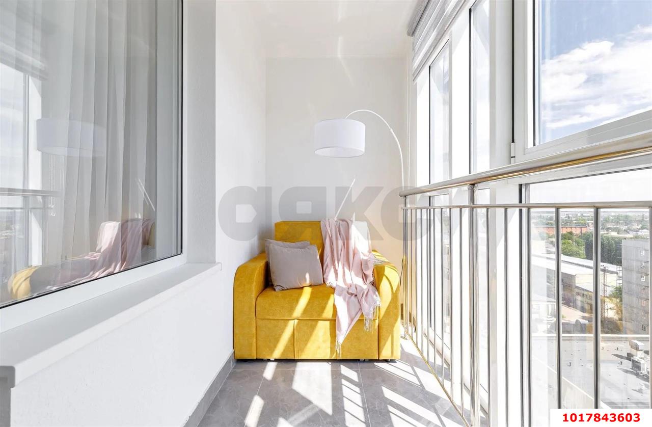 Фото №6: Апартаменты <span class="whitespace-nowrap">28 м²</span>, <span class="whitespace-nowrap">13/16 эт.</span> - Краснодар, Карасунский внутригородской округ, Хлопчато-бумажный Комбинат, мкр. жилой комплекс Гранд Пэлэс, ул. Уральская, 75/6