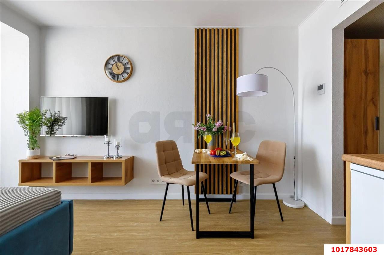 Фото №8: Апартаменты <span class="whitespace-nowrap">28 м²</span>, <span class="whitespace-nowrap">13/16 эт.</span> - Краснодар, Карасунский внутригородской округ, Хлопчато-бумажный Комбинат, мкр. жилой комплекс Гранд Пэлэс, ул. Уральская, 75/6