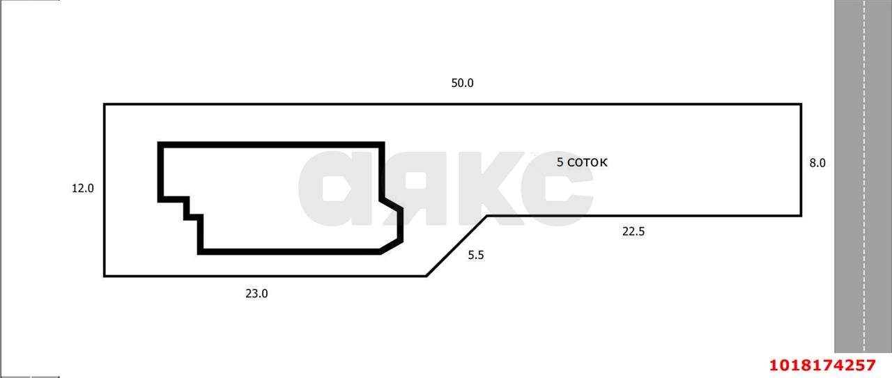 Фото №6: Дом <span class="whitespace-nowrap">106 м²</span> <span class="whitespace-nowrap">+ 5 сот.</span>, <span class="whitespace-nowrap">1 эт.</span> - Индустриальный, мкр. Прикубанский внутригородской округ, ул. Третьяковская, 15