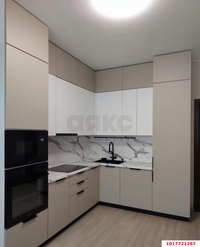 Фото №6: 1-комнатная квартира <span class="whitespace-nowrap">52 м²</span>, <span class="whitespace-nowrap">3/16 эт.</span> - Краснодар, Западный внутригородской округ, мкр. Юбилейный, ул. 70-летия Октября, 1/3