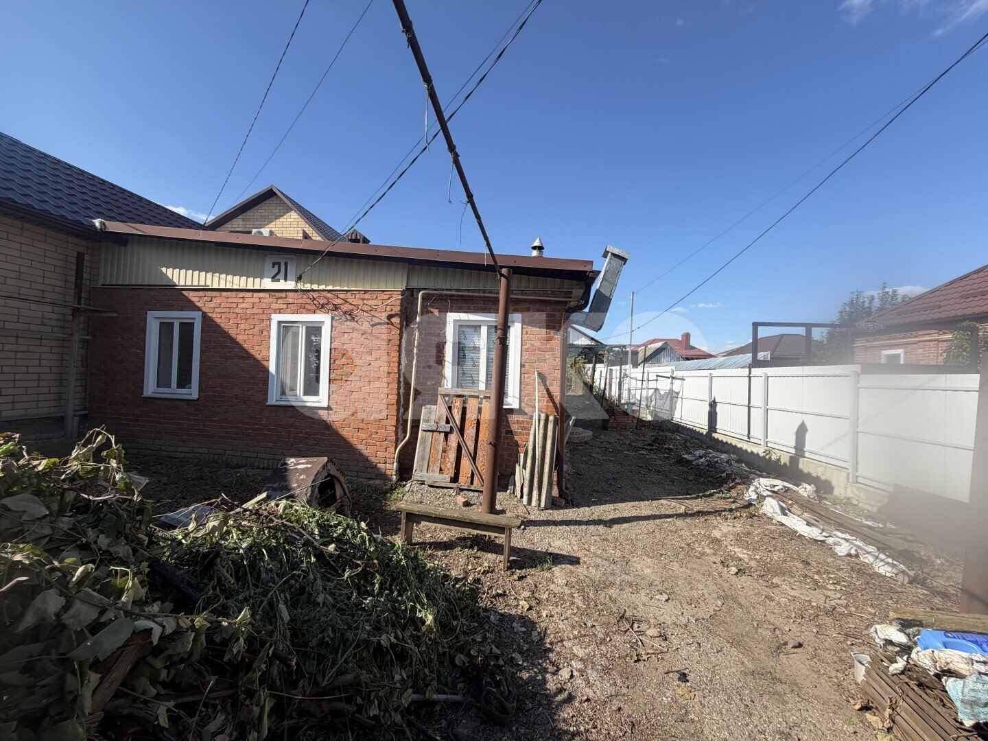 Фото №2: Дом <span class="whitespace-nowrap">45 м²</span> <span class="whitespace-nowrap">+ 3.7 сот.</span>, <span class="whitespace-nowrap">1 эт.</span> - Кореновск, мкр. 2-й квартал, ул. Архипова