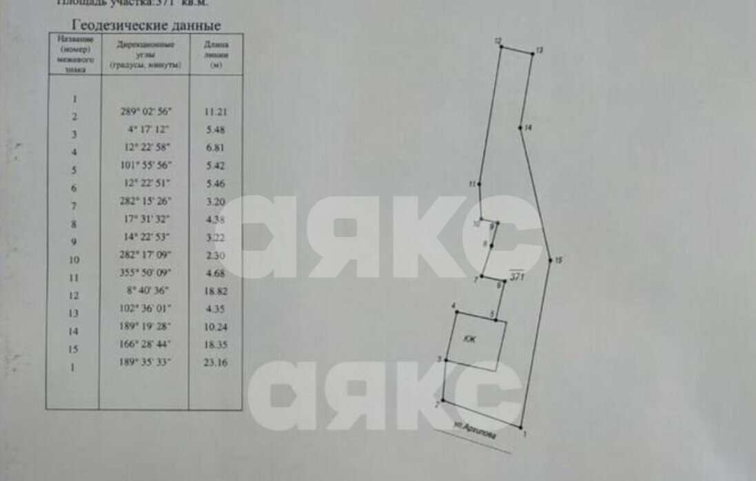 Фото №4: Дом <span class="whitespace-nowrap">45 м²</span> <span class="whitespace-nowrap">+ 3.7 сот.</span>, <span class="whitespace-nowrap">1 эт.</span> - Кореновск, мкр. 2-й квартал, ул. Архипова