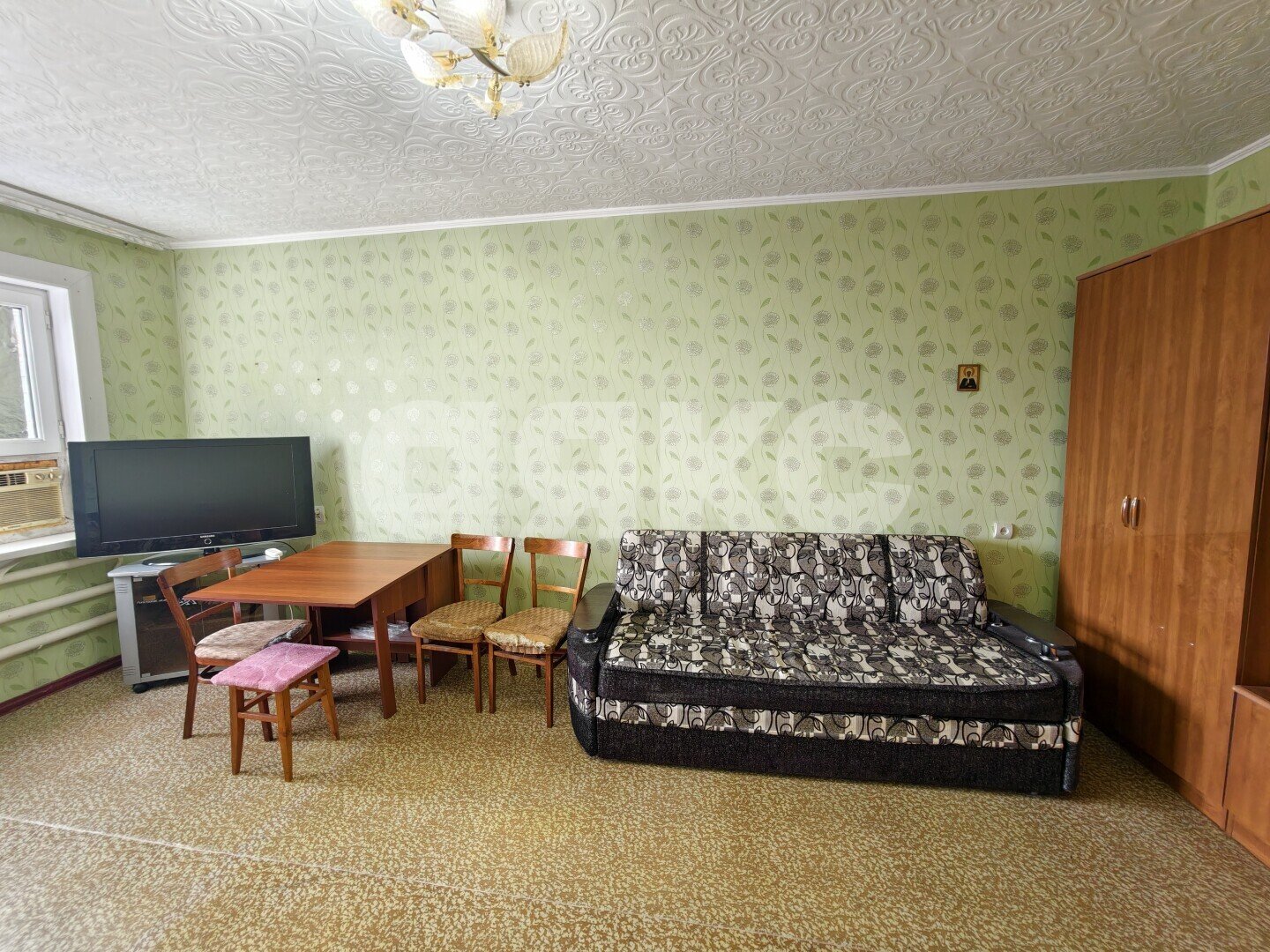 Фото №10: 1-комнатная квартира <span class="whitespace-nowrap">37 м²</span>, <span class="whitespace-nowrap">3/3 эт.</span> - Кореновск, мкр. 1-й квартал, ул. Фрунзе, 205